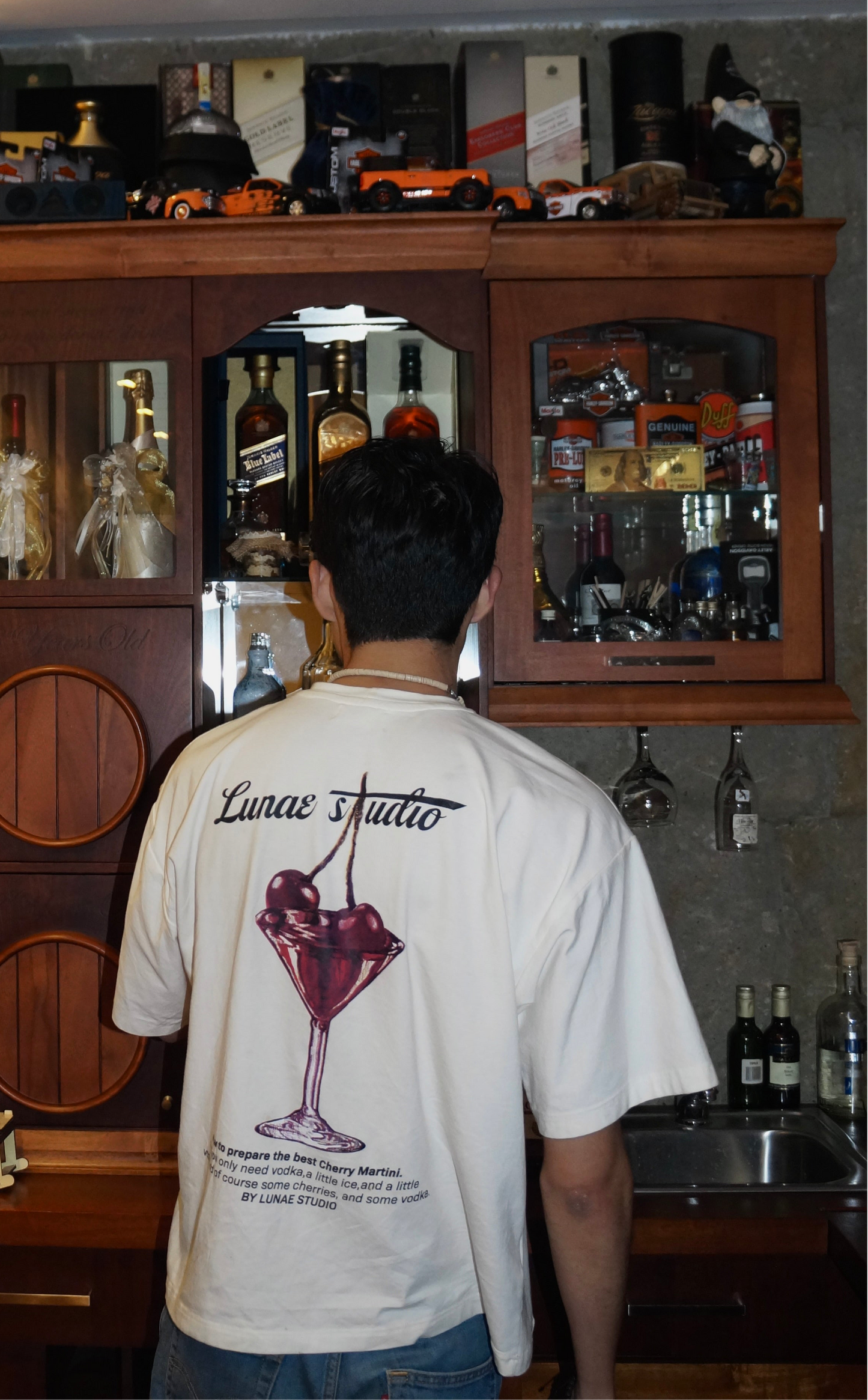 Camiseta Box Fit “Martini”