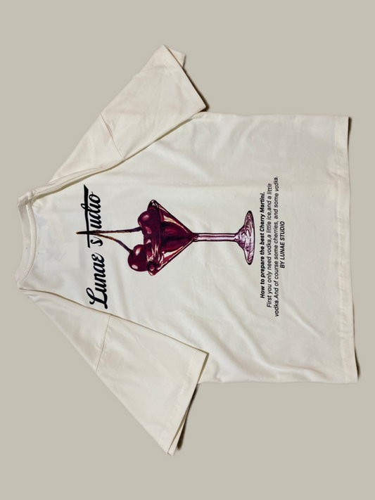 Camiseta Box Fit “Martini”
