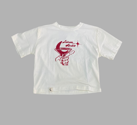 Camiseta Baby Tee "Martini"